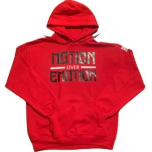 M O E Hustle Hoodie (Red)
