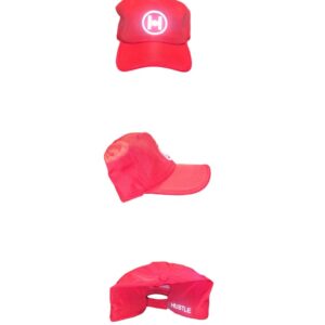 Hustle DryFit Dad Hat (Red)