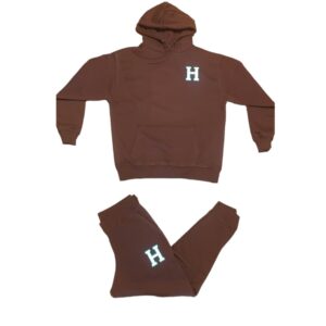 Hustle “H” Varsity Sweatsuit (Beef n Broccoli)