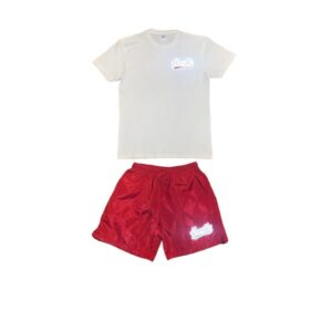Hustle Allstar Shorts Set (Red)