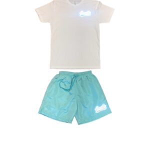 Hustle Allstar Short Set (Aqua)
