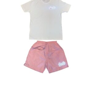 Hustle Allstar Short Set (Pink)