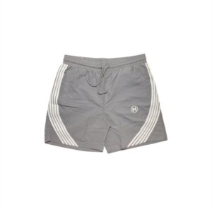 Hustle Stripe Track Shorts (GREY)